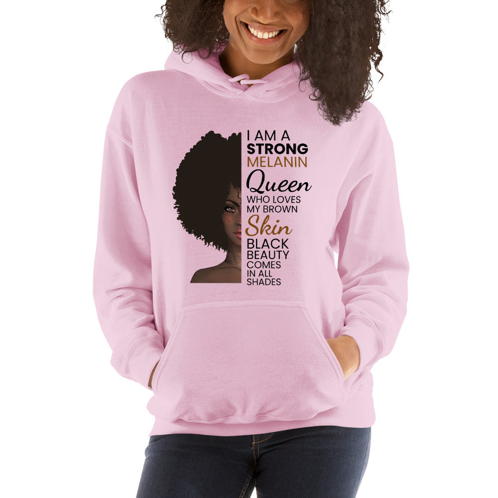 African American Women Pride Black Quote Unisex Hoodie Top Sweatshirt