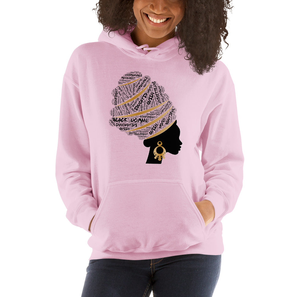 African American Women Pride Black Artistic Unisex Hoodie Top Sweatshirt