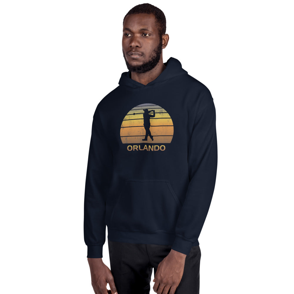 Orlando Florida Golf Fan Golfer Unisex Hoodie Top Sweatshirt