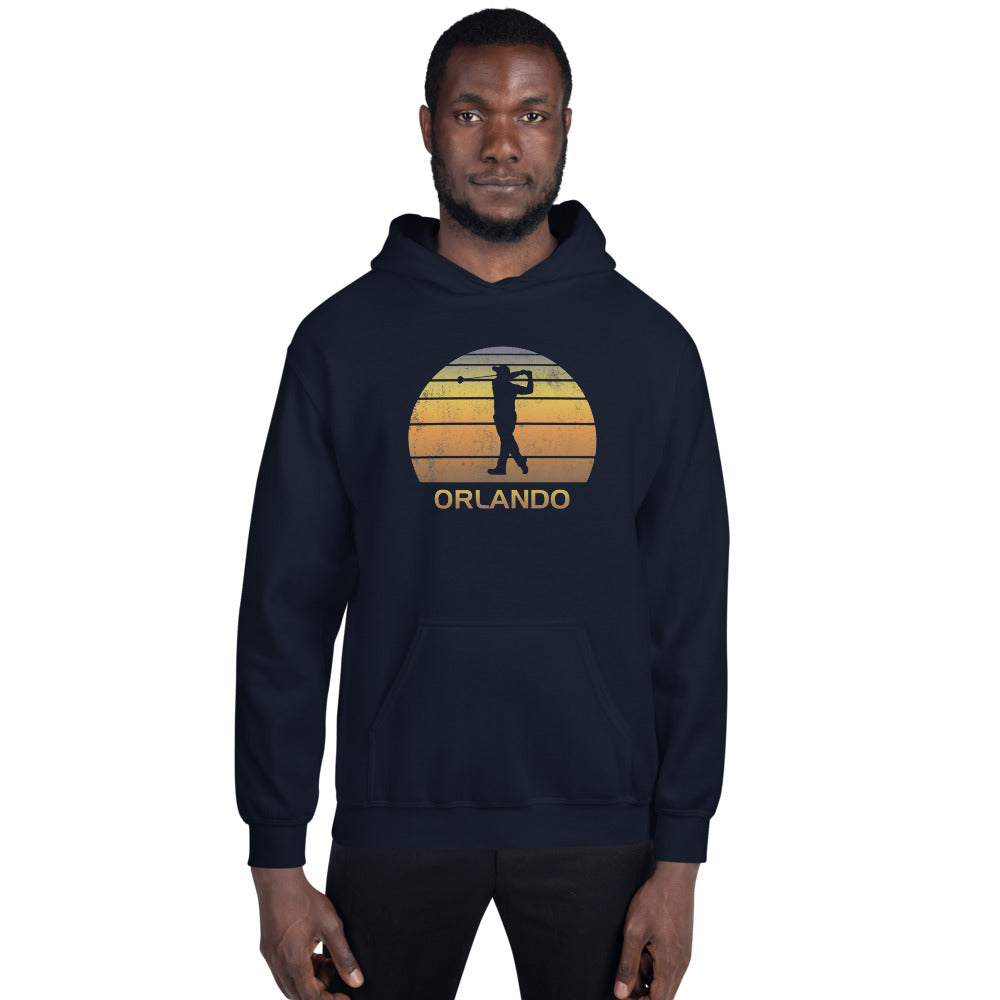 Orlando Florida Golf Fan Golfer Unisex Hoodie Top Sweatshirt