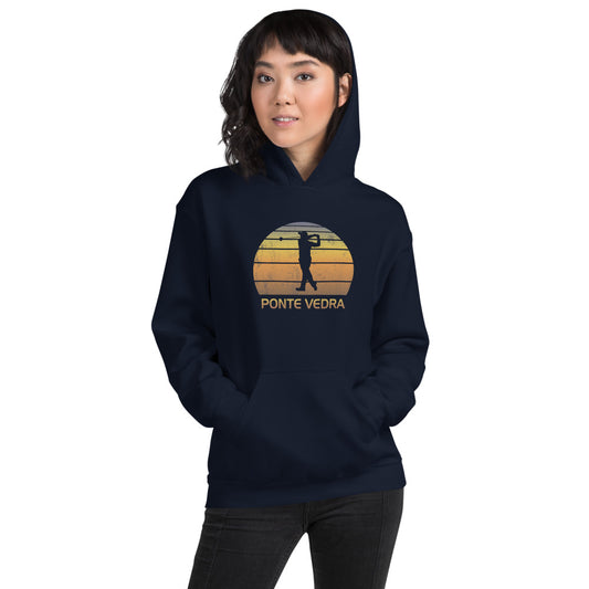 Ponte Vedra Florida Golf Fan Golfer Unisex Hoodie Top Sweatshirt