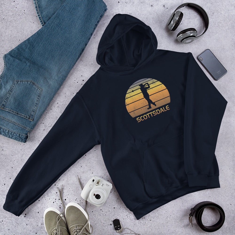 Scottsdale Arizona Golf Fan Golfer Unisex Hoodie Top Sweatshirt