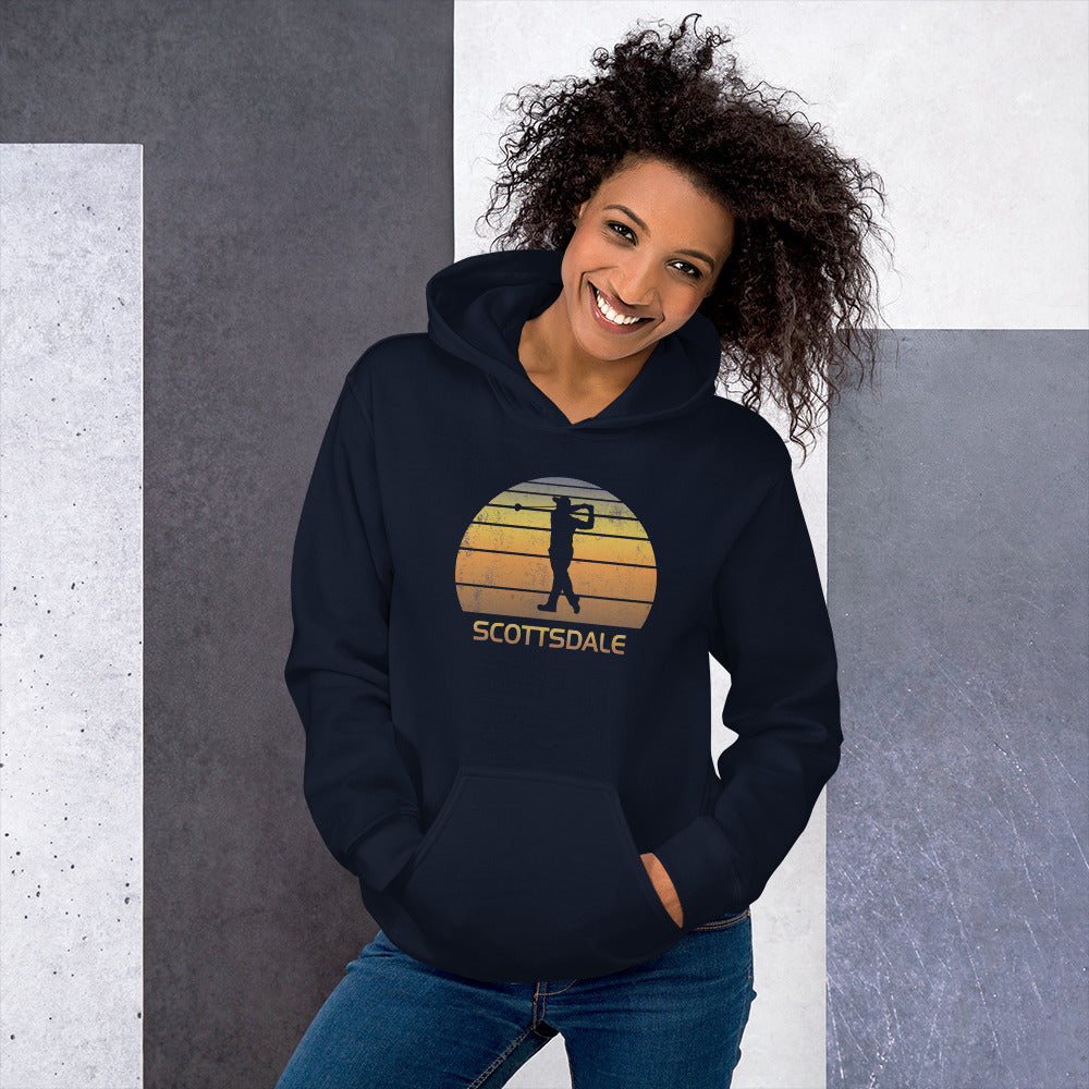 Scottsdale Arizona Golf Fan Golfer Unisex Hoodie Top Sweatshirt