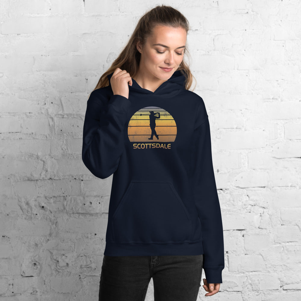 Scottsdale Arizona Golf Fan Golfer Unisex Hoodie Top Sweatshirt