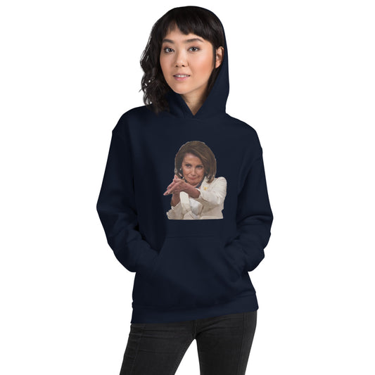 Nancy Pelosi Punks Trump Funny Political Democrats Unisex Hoodie Top Sweatshirt