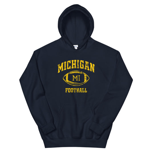 Michigan Fan College Football Unisex Hoodie Top Sweatshirt