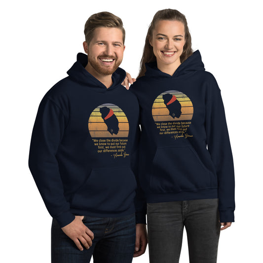 Amanda Gorman The Hill We Climb Poem 2021 Presidential Inauguration Souvenir Unisex Hoodie Top Sweatshirt