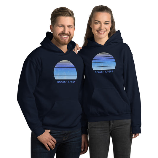 Retro Beaver Creek Colorado Ski Skiing Fan Unisex Hoodie Top Sweatshirt