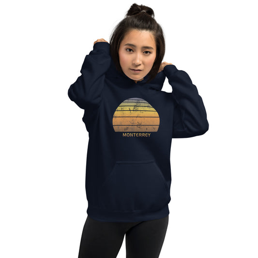 Retro Monterrey Mexico Unisex Hoodie Top Sweatshirt