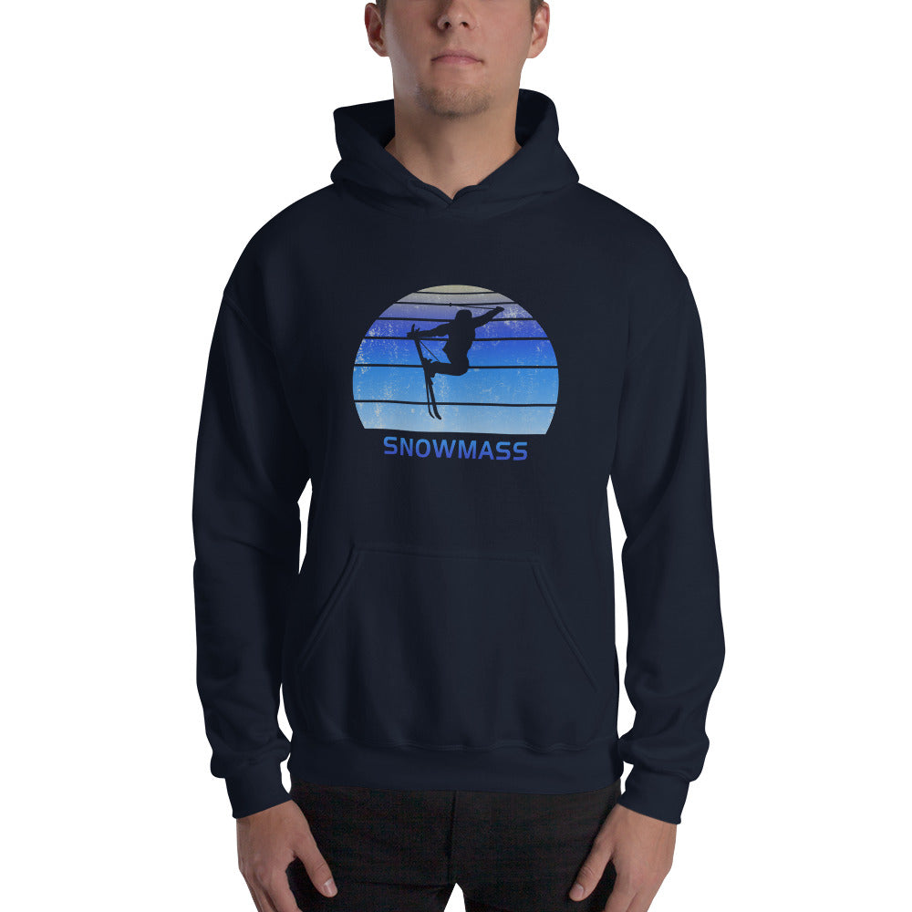 Retro Snowmass Colorado Skiing Fan Unisex Hoodie Top Sweatshirt