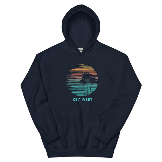 Key West Florida Souvenir Vacation Artistic Unisex Hoodie Top Sweatshirt