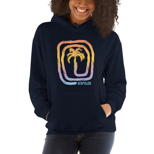 Cool Acapulco Mexico Palm Tree Souvenir Vacation Unisex Hoodie Top Sweatshirt