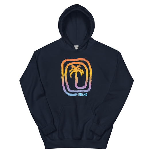 Cool Ghana Africa Palm Tree Souvenir Vacation Unisex Hoodie Top Sweatshirt