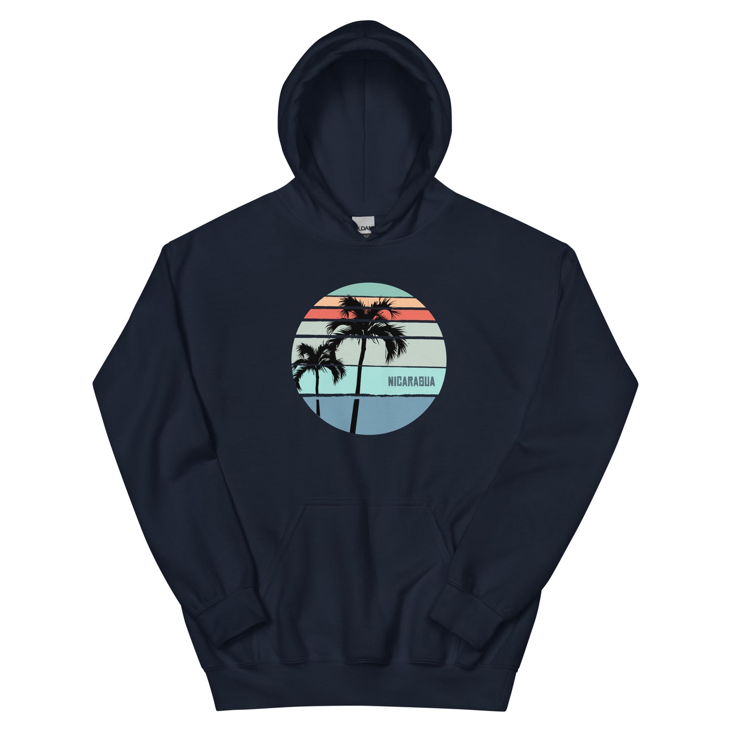 Cool Nicaragua Palm Tree Vacation Souvenir Unisex Hoodie Top Sweatshirt