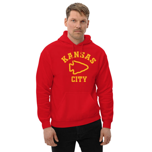 Indian Chief Nation Football Fan Unisex Hoodie Top Sweatshirt
