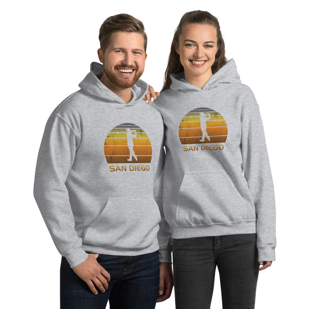 San Diego California Golf Fan Golfer Unisex Hoodie Top Sweatshirt