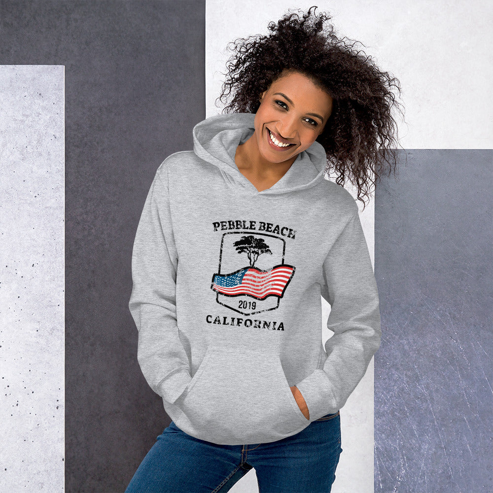 Pebble Beach Golf 2019 US Open Golfing Fan Unisex Hoodie Top Sweatshirt