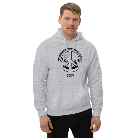 Aspen Colorado Skiing Fan Snowboarding Camping Unisex Hoodie Top Sweatshirt