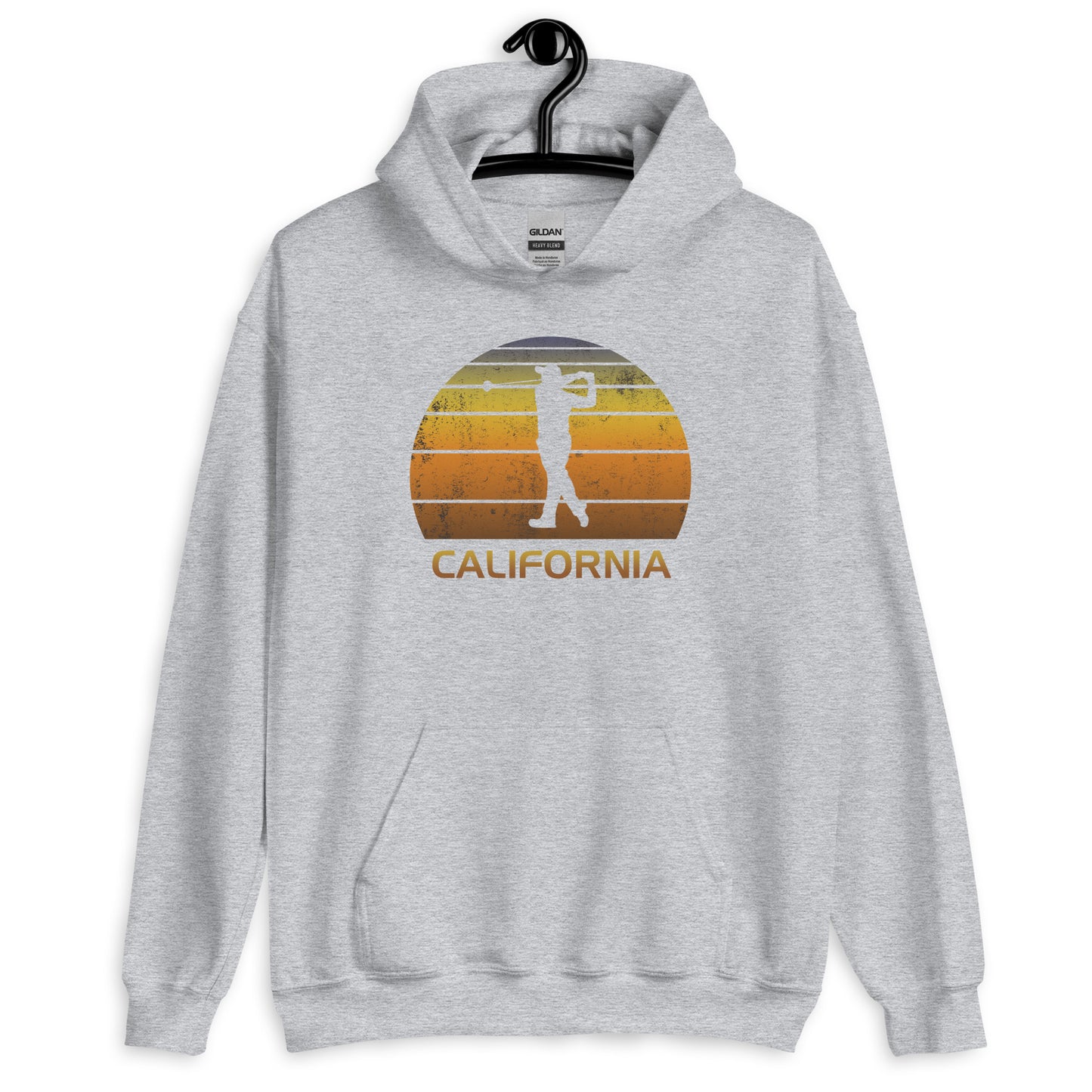 California Golf Fan Golfer Unisex Hoodie Top Sweatshirt