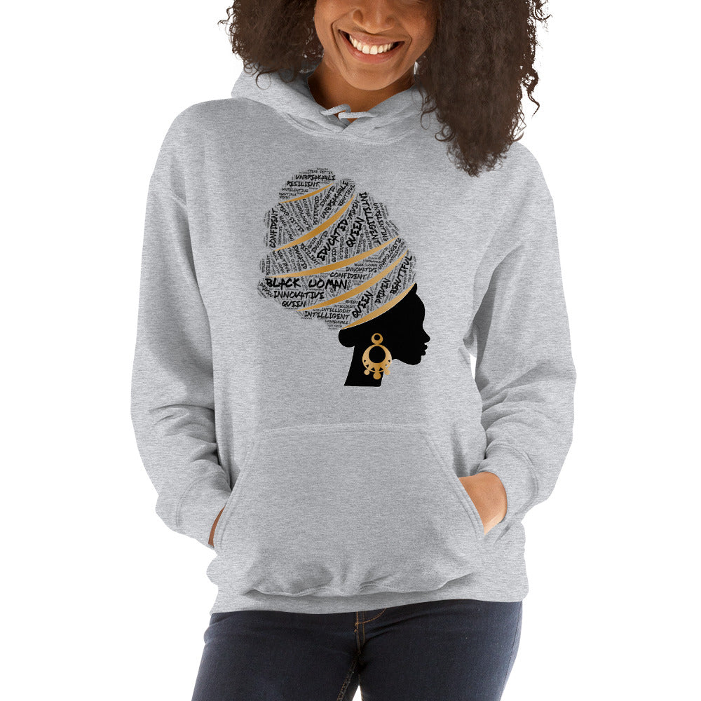 African American Women Pride Black Artistic Unisex Hoodie Top Sweatshirt