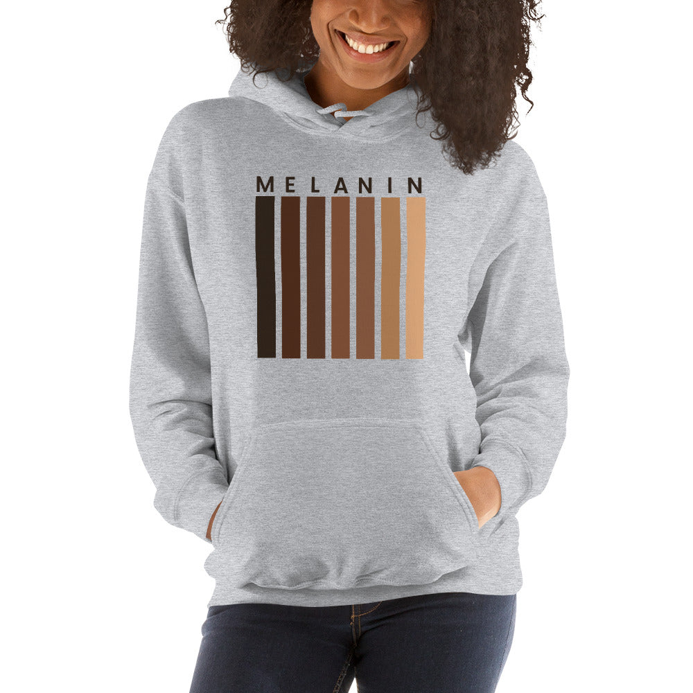 Melanin African American Pride Unisex Hoodie Top Sweatshirt