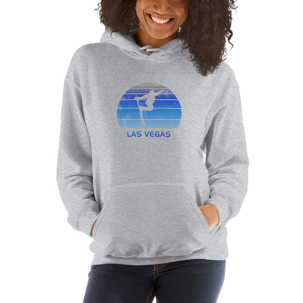 Funny Vintage Ski Las Vegas Nevada Unisex Hoodie Top Sweatshirt