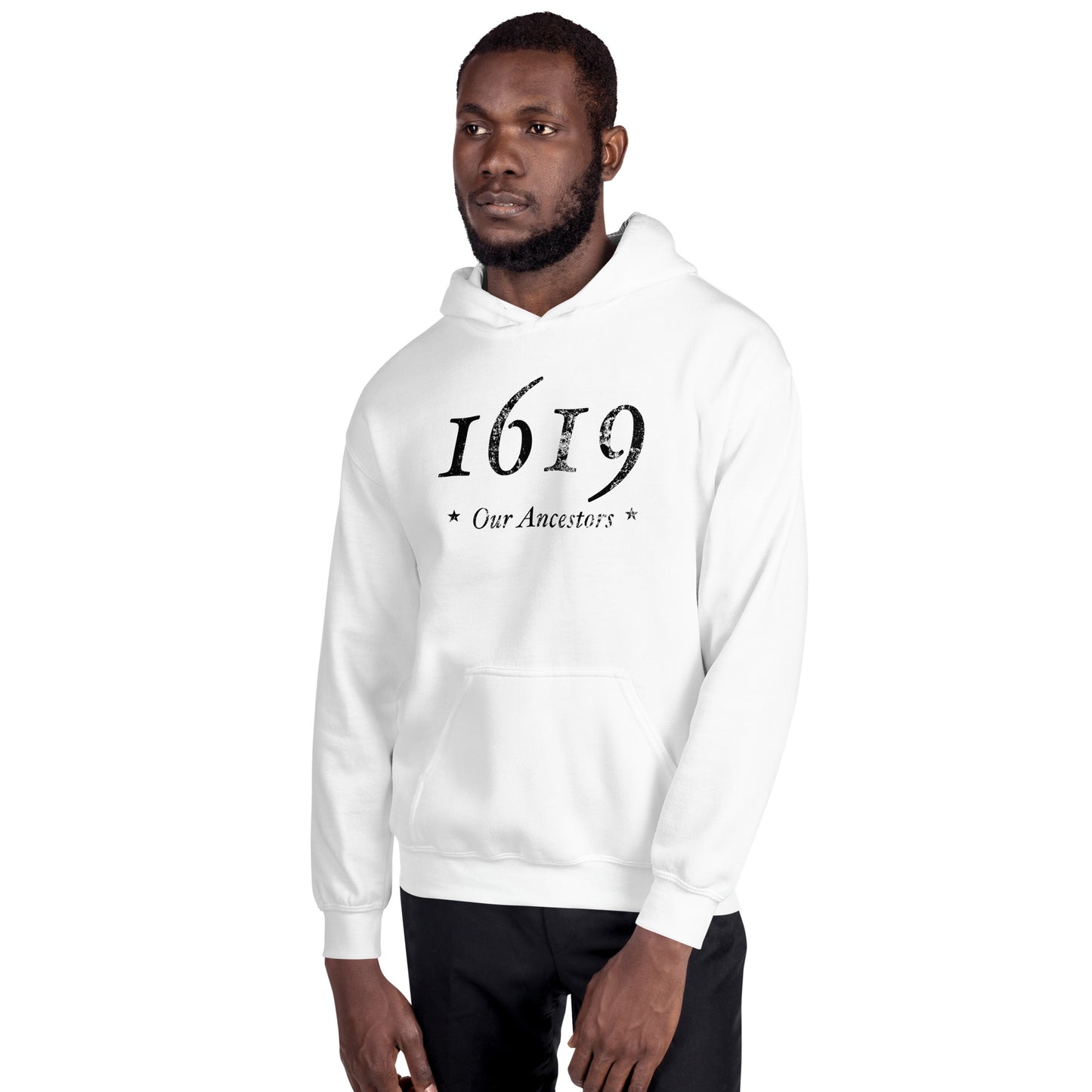 1619 Our Ancestors Pride African American History Unisex Hoodie Top Sweatshirt