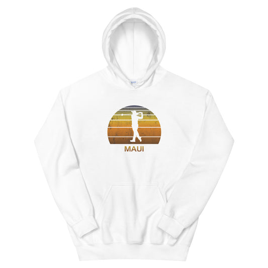 Maui Hawaii Golf Fan Golfer Unisex Hoodie Top Sweatshirt