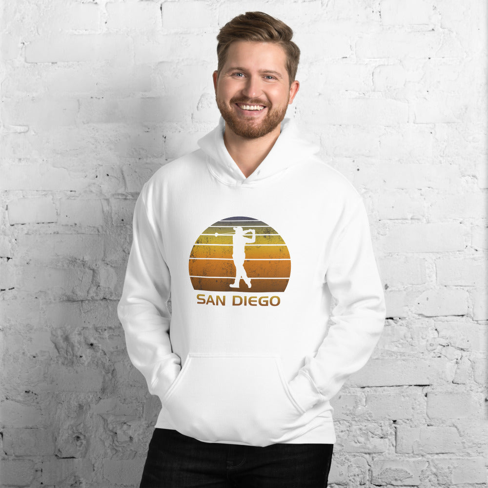 San Diego California Golf Fan Golfer Unisex Hoodie Top Sweatshirt