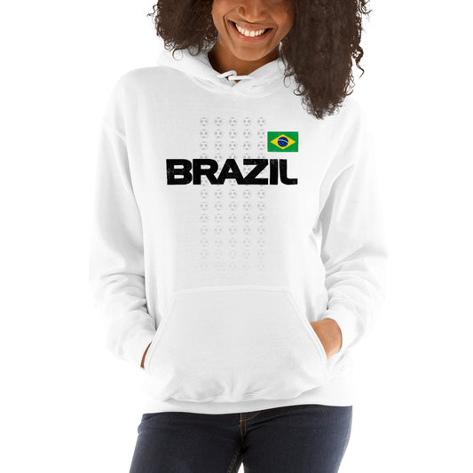 Brazil National Soccer Football Team Brazilian Fan Unisex Hoodie Top Sweatshirt