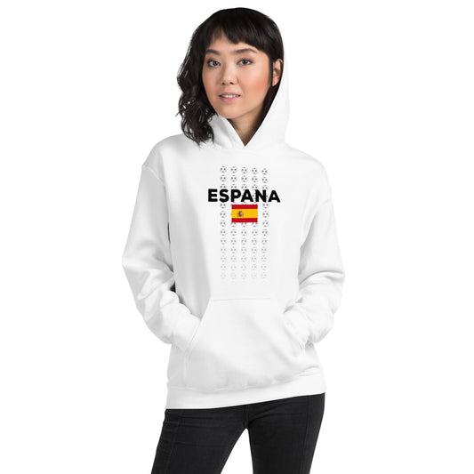 Espana National Soccer Football Team Spain Fan Unisex Hoodie Top Sweatshirt