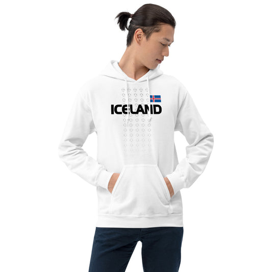 Iceland National Soccer Football Team Unisex Hoodie Top Sweatshirt
