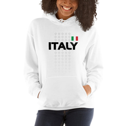 Italy National Soccer Football Italian Fan Unisex Hoodie Top Sweatshirt