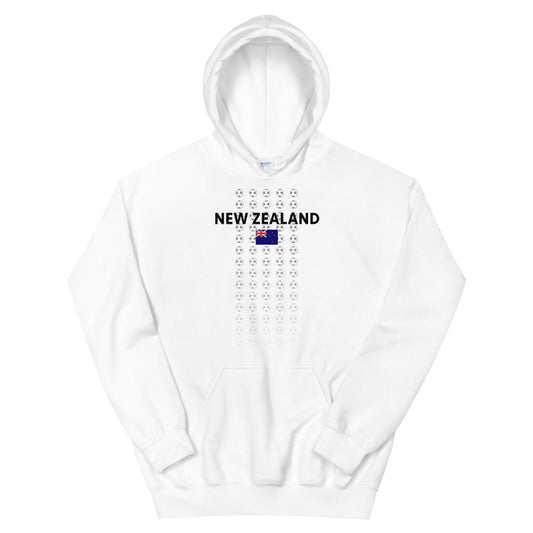 New Zealand National Soccer Football Team Kiwi Fan Unisex Hoodie Top Sweatshirt
