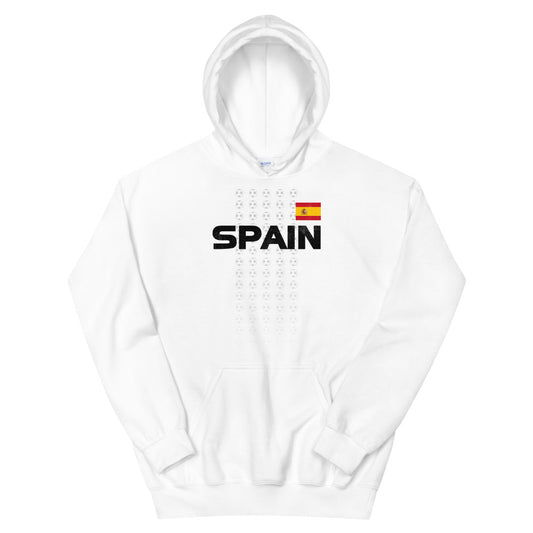 Spanish National Soccer Football Team Espana Spain Fan Unisex Hoodie Top Sweatshirt