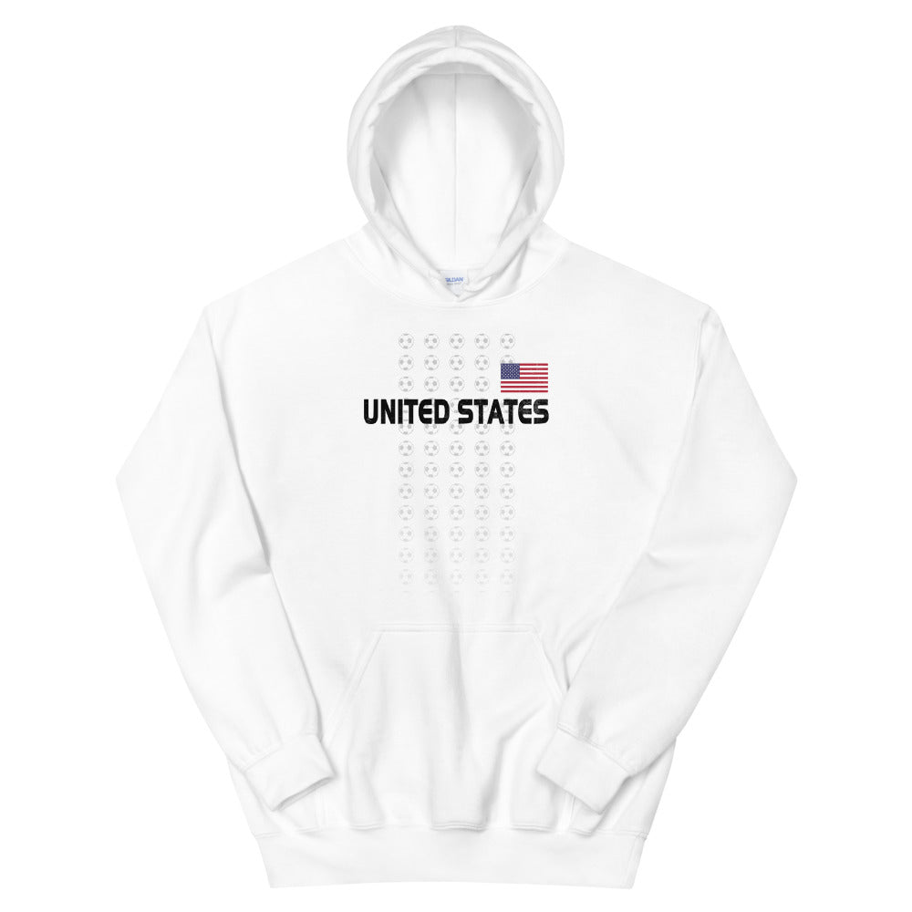 USA National Soccer Football Team American United States Fan Unisex Hoodie Top Sweatshirt