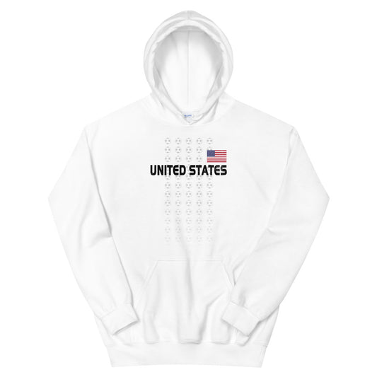 USA National Soccer Football Team American United States Fan Unisex Hoodie Top Sweatshirt