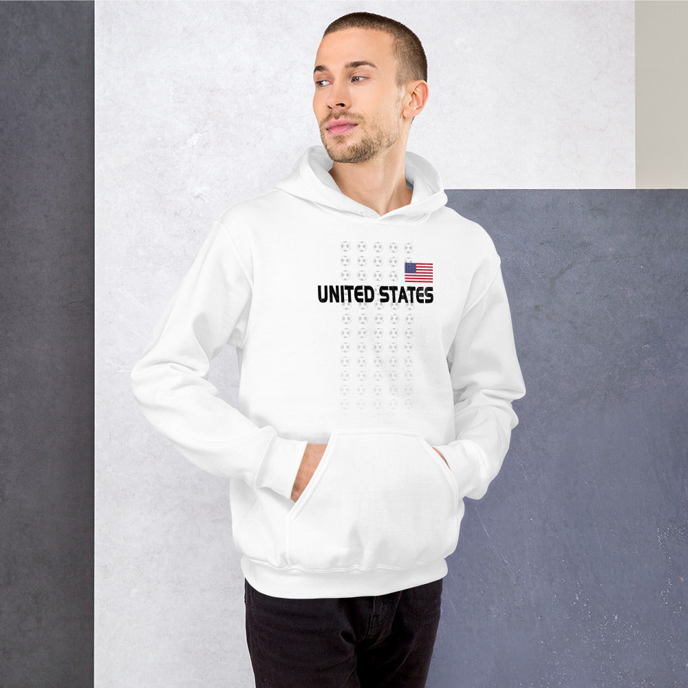 USA National Soccer Football Team American United States Fan Unisex Hoodie Top Sweatshirt