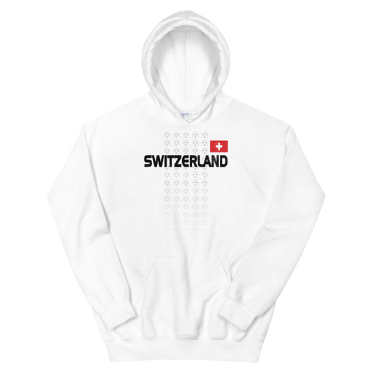 Swiss National Soccer Football Team Switzerland Fan Unisex Hoodie Top Sweatshirt