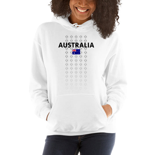 Australian National Soccer Football Team Australia Fan Unisex Hoodie Top Sweatshirt