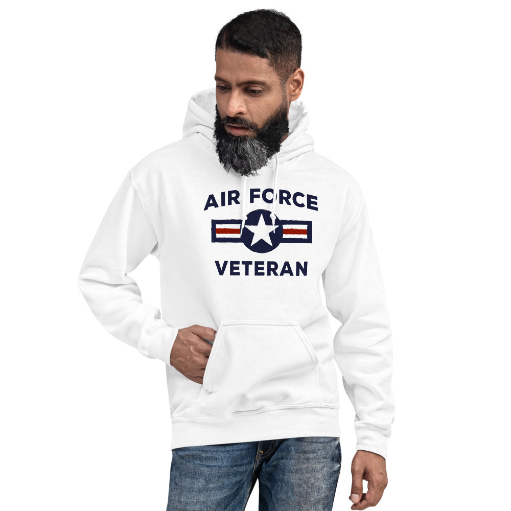 U.S. Air Force Military Service Active Retired Veteran Appreciation Unisex Hoodie Top Sweatshirt