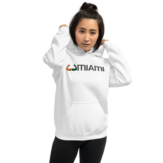 Miami 305 Native College Football Fan Unisex Hoodie Top Sweatshirt