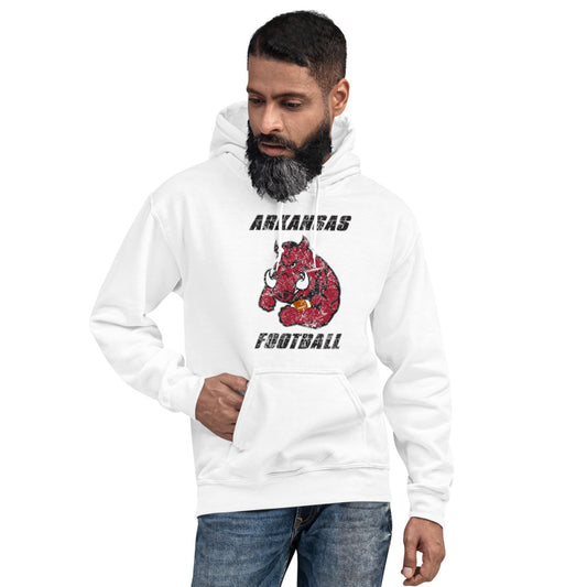 State Of Arkansas Native Football Fan Unisex Hoodie Top Sweatshirt