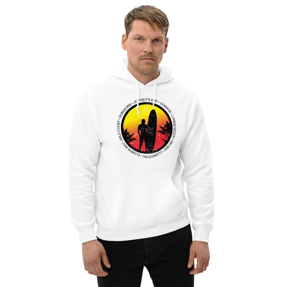 Cool South Africa Surf Fan Surfing Lover Beach Unisex Hoodie Top Sweatshirt