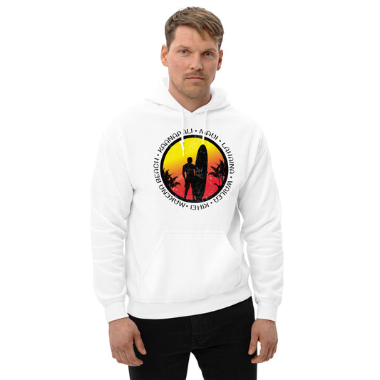 Cool Maui Hawaii Surf Fan Surfing Lover Beach Unisex Hoodie Top Sweatshirt