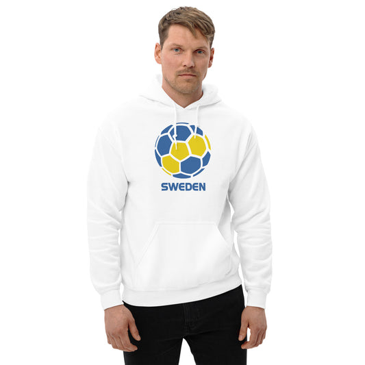 Sweden National Soccer Team Football Pride Country Flag Unisex Hoodie Top Sweatshirt