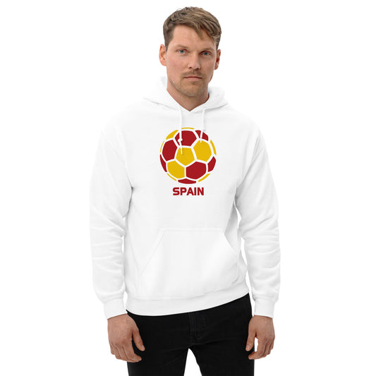 Spain National Soccer Team Football Pride Country Flag Unisex Hoodie Top Sweatshirt