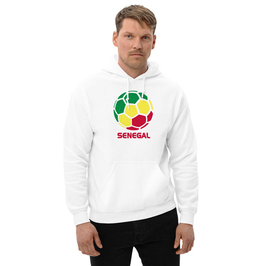 Senegal National Soccer Team Football Pride Country Flag Unisex Hoodie Top Sweatshirt