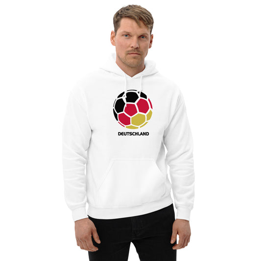 Deutschland National Soccer Team Football Pride Country Flag Unisex Hoodie Top Sweatshirt