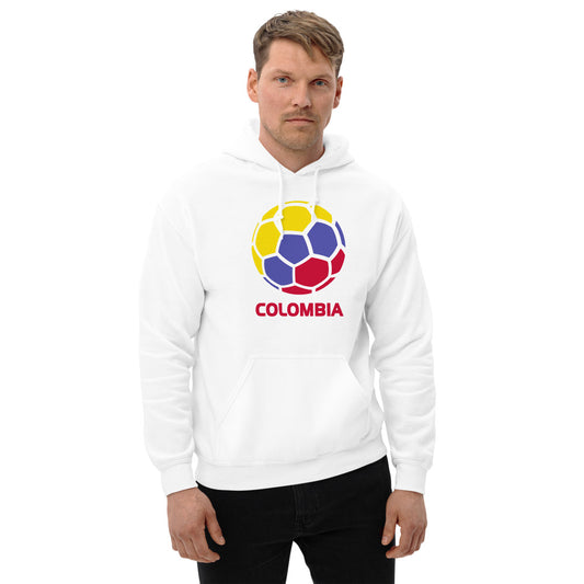Colombia National Soccer Team Football Pride Country Flag Unisex Hoodie Top Sweatshirt